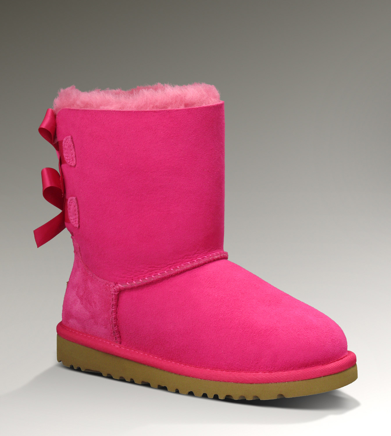 UGG Bailey Bow 1002954 Red Boots